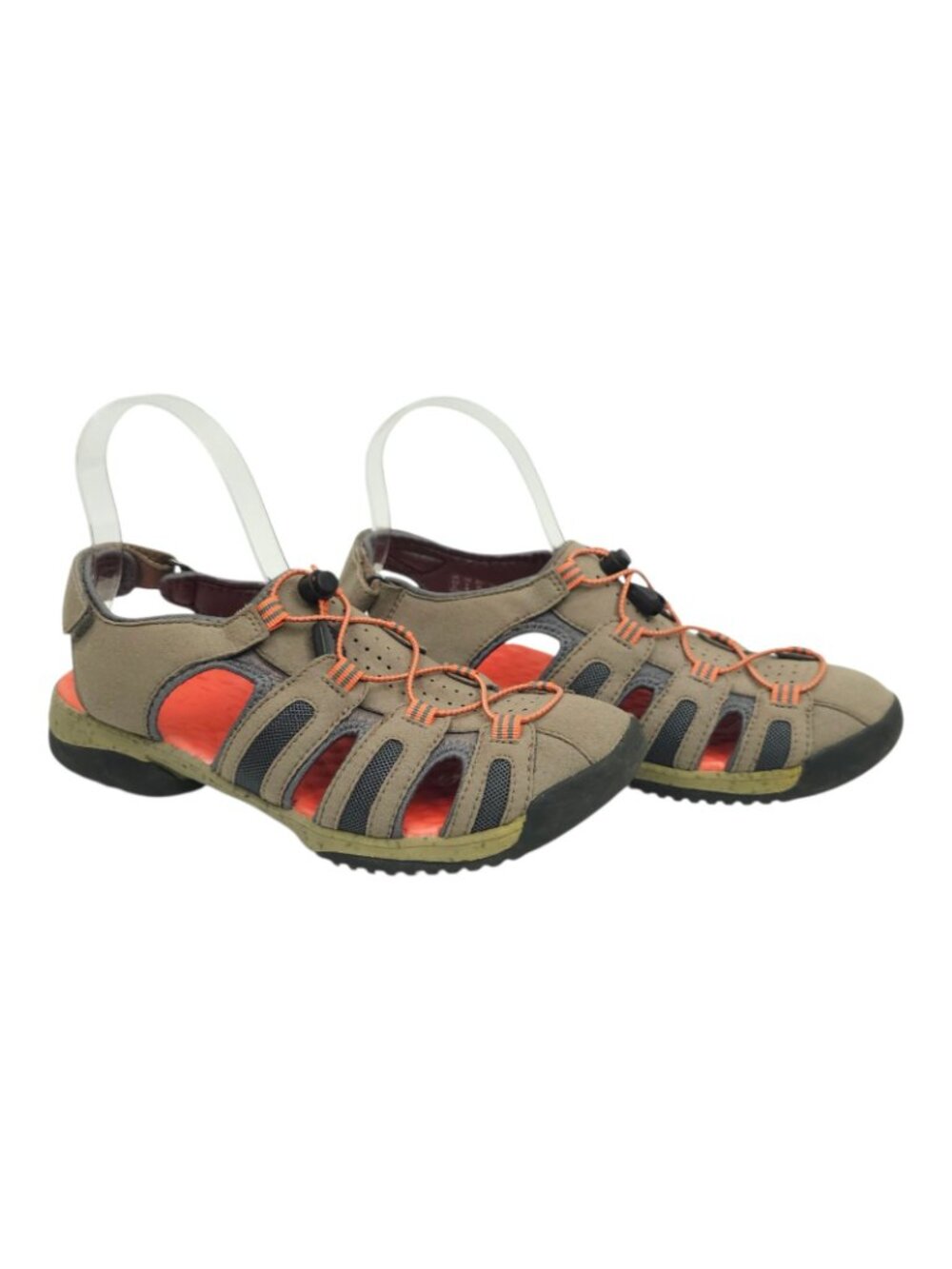 Clarks Tuvia Melon Fisherman Sandals Women 9N Hiking Shoes Closed Toe Trails - Picture 11 of 16